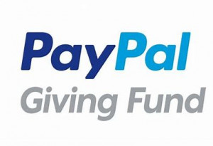 Paypal Giving Fund donate button